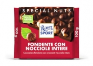 RITTER TAVOLETTE PZ.10 GR.100 FONDENTE NOCCIOLE